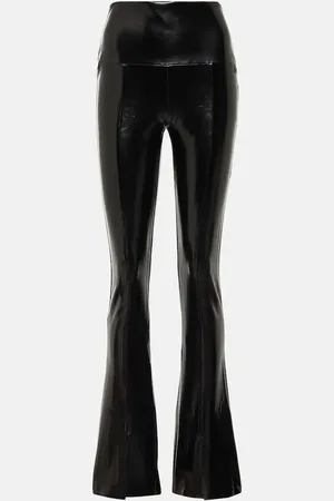 Norma Kamali Leggings Spat aus Lacklederimitat
