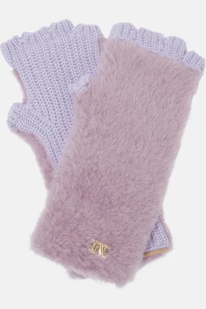 Max Mara Handschuhe Manny aus Teddyfleece