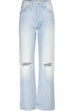 RE/DONE High-Rise Straight Jeans 90s Loose