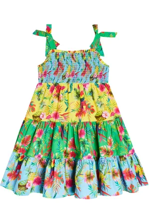 PATACHOU Bedrucktes Kleid aus Baumwolle