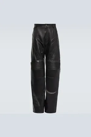 Balenciaga Hose aus Leder