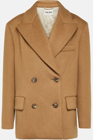 Miu Miu Blazer aus Kamelhaar