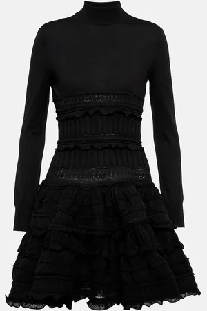 Alaïa Alaïa Minikleid Crinoline aus Schurwolle