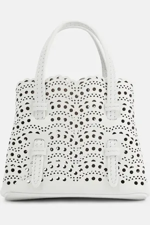 Alaïa Alaïa Schultertasche Mina Mini aus Leder