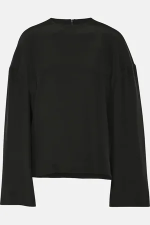 Fforme Bluse Ana aus Seiden-Cady