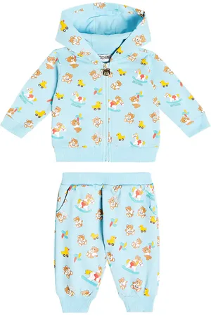 Moschino Baby Bedruckter Jogginganzug aus Baumwoll-Jersey