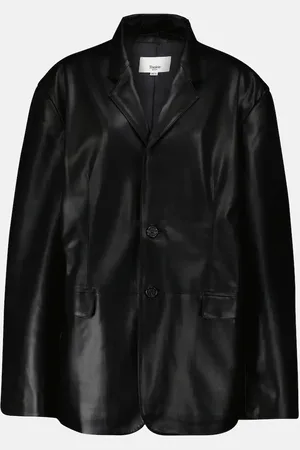 The Frankie Shop Blazer Olympia aus Lederimitat
