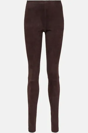 Stouls Leggings Carolyn aus Veloursleder