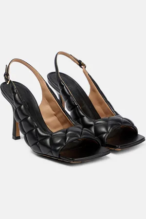 Bottega Veneta Slingback-Sandalen Padded aus Leder