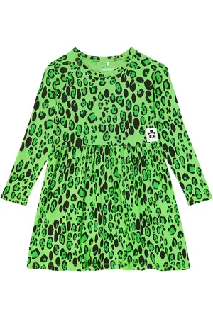 Mini Rodini Kleid aus Baumwoll-Jersey
