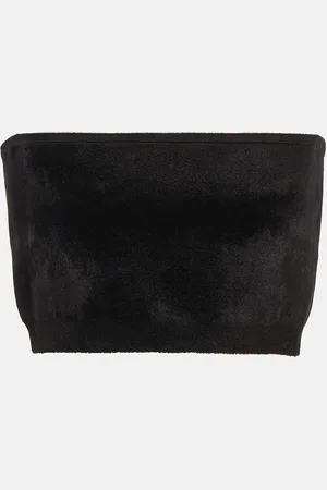 Alaïa Alaïa Bandeau-Top aus Samt