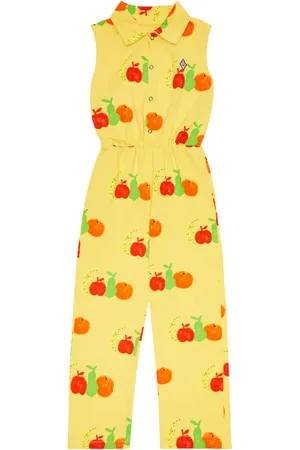 The Animals Observatory Jumpsuit Grasshopper aus Baumwolle