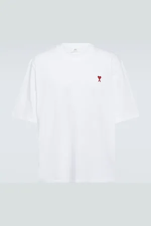 Ami T-Shirt Ami de Cœur aus Baumwoll-Jersey