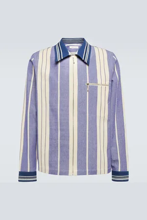 WALES BONNER Jacke Atlantic aus Baumwoll-Twill