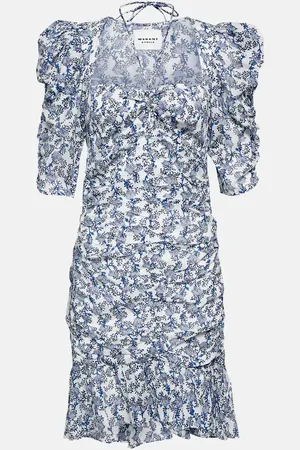 Marant Etoile Minikleid Galdino aus Baumwolle