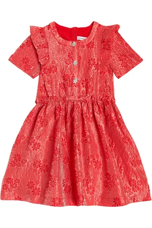 Self-Portrait Verziertes Kleid aus Jacquard