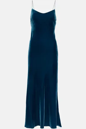 ASCENO Maxikleid Lyon aus Samt