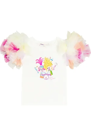 Tutu Du Monde X Trolls T-Shirt aus Baumwolle mit Tüll
