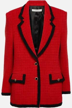 Alessandra Rich Jacke aus Bouclé