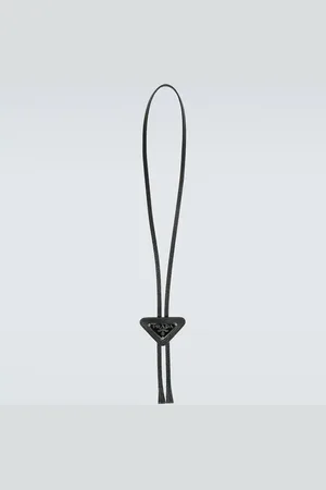Prada Bolo Tie aus Saffiano-Leder
