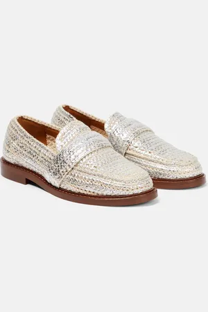 Chloé Chloé Loafers Kalya aus Häkelstrick