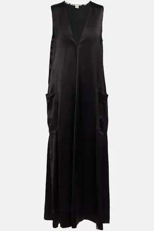 Totême Midikleid aus Satin