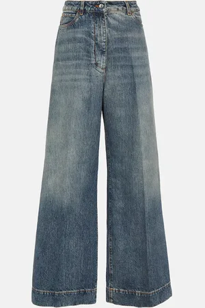 Etro High-Rise Wide-Leg Jeans