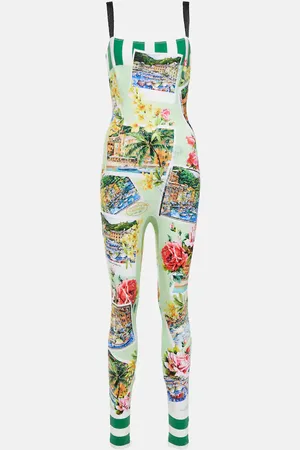 Dolce & Gabbana Bedruckter Jumpsuit Portofino