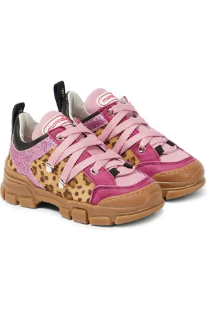 MONNALISA Bedruckte Sneakers mit Veloursleder