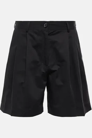 Totême Mid-Rise Bermuda-Shorts aus Twill