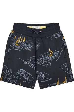 Scotch&Soda Bedruckte Shorts aus Baumwolle