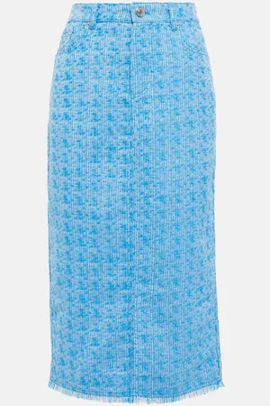 Staud Midirock Guinevere aus Tweed