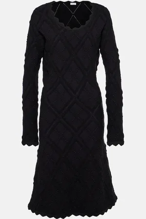 Burberry Midikleid aus einem Wollgemisch