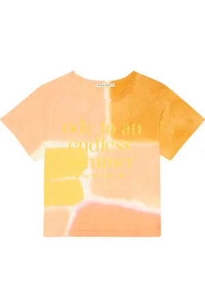 The New Society Bedrucktes T-Shirt Nydia aus Baumwolle