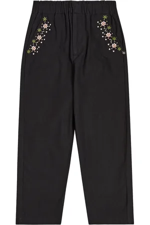 Scotch&Soda Bestickte Hose aus Baumwolle