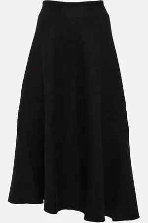 Jil Sander Midirock aus Schurwolle