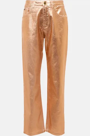Tom Ford Beschichtete Mid-Rise Boyfriend Jeans