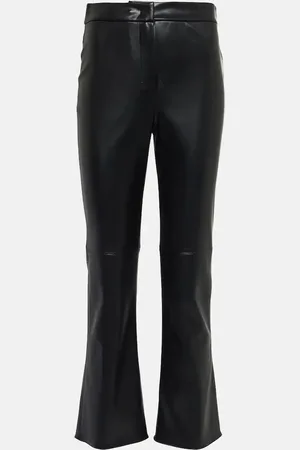 Max Mara Schlaghose Sublime aus Lederimitat