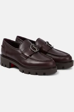 Christian Louboutin Loafers CL Moc Lug aus Leder