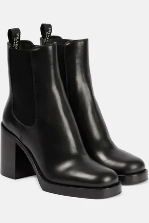 Prada Chelsea Boots aus Leder
