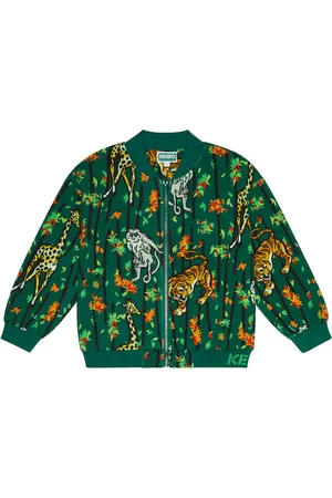 Kenzo Bedruckte Jacke aus einem Baumwollgemisch