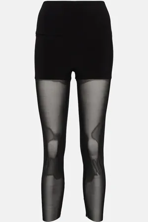 Norma Kamali Leggings mit Mesh