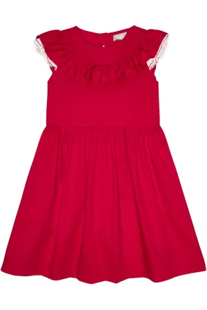 Il gufo Kleid aus einem Baumwollgemisch