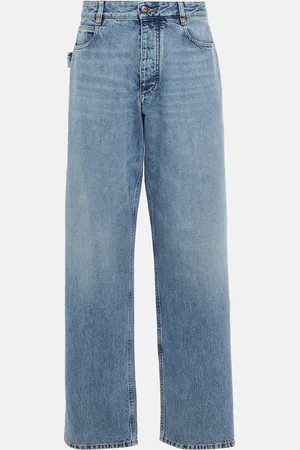 Bottega Veneta High-Rise Straight Jeans