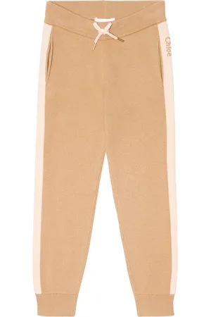 Chloé Chloé Kids Jogginghose aus Baumwolle und Wolle