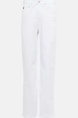 AG Jeans High-Rise Wide-Leg Jeans