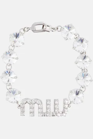 Miu Miu Armband mit Kristallen