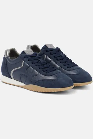 Hogan Sneakers Olympia-Z aus Veloursleder und Leder