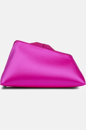 The Attico Clutch 8.30 PM aus Satin