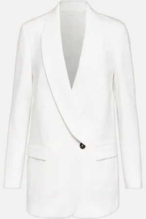 Brunello Cucinelli Blazer aus einem Baumwollgemisch